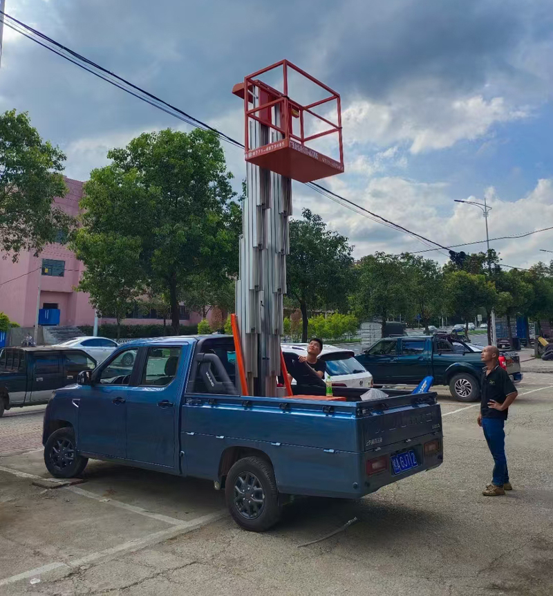 梧州车载铝合金式高空作业车